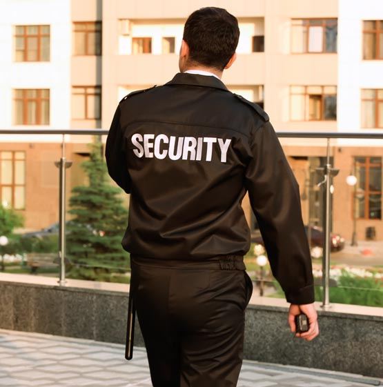 Image of a Security guard on duty, Armstrong Security Guard Company In Orange County